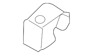 N90643701 - Emission System: Hose &amp; Tube Assembly Strap for Audi Image