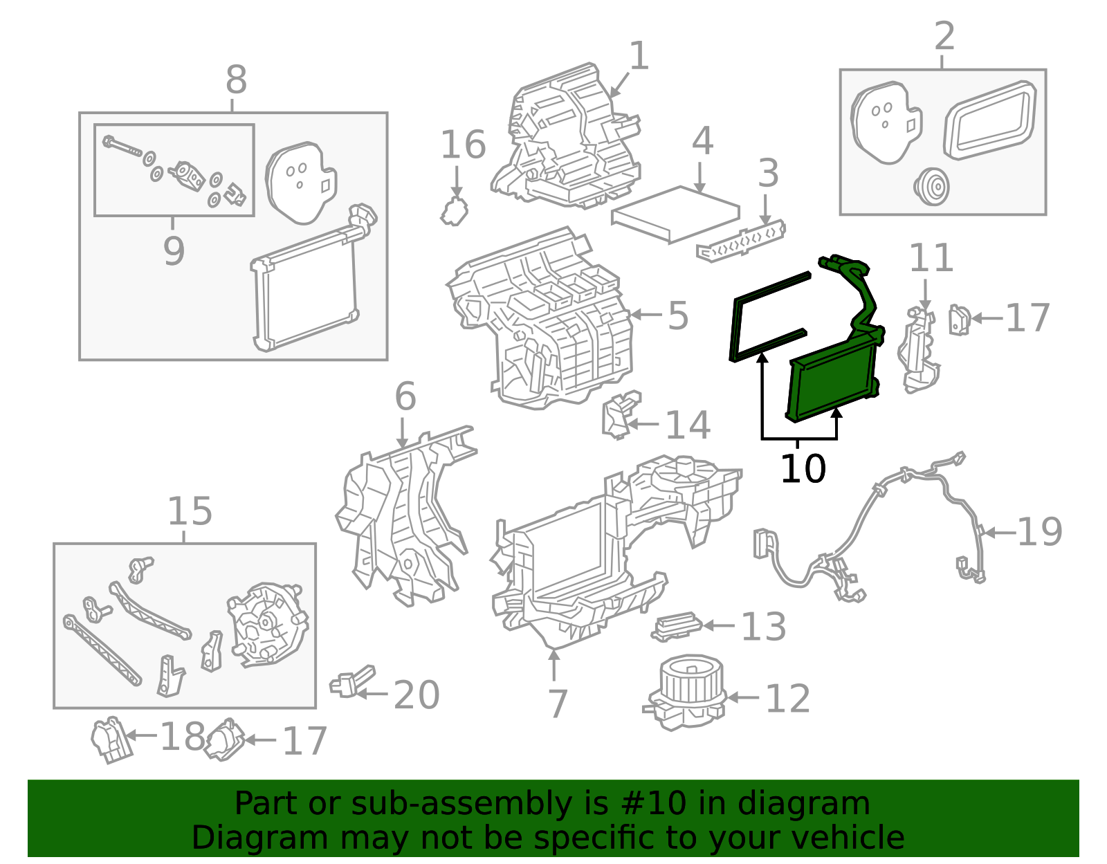 Genuine OEM Heater Core Part# 87846949 Fits : Up To 35% Off On Every ...
