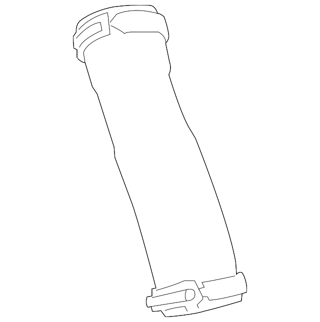 pprole 2013-2017 Jaguar XF Coolant Pipe - Genuine C2Z28258