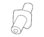 1375A455 - Belts &amp; Cooling: Cooling System Bypass Line Adapter for Mitsubishi Image