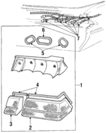 E2OY13405A - Electrical: Tail Lamp Assembly for Ford Image