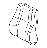6QK06LR9AA - Body: Seat Back Cover for Dodge: Durango Image