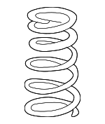 52441S5A308 - : Coil Spring for Honda: Civic Image