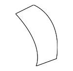 4894640AA - Body: Engine Decal for Jeep: Gladiator, Grand Cherokee, Grand Cherokee L, Grand Wagoneer, Grand Wagoneer L, Wagoneer, Wagoneer L | Ram: 2500, 3500 Image