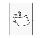 86785594 - Body: Rear Pillar Trim for Cadillac: Escalade, Escalade ESV | Chevrolet: Suburban, Tahoe | GMC: Yukon, Yukon XL Image