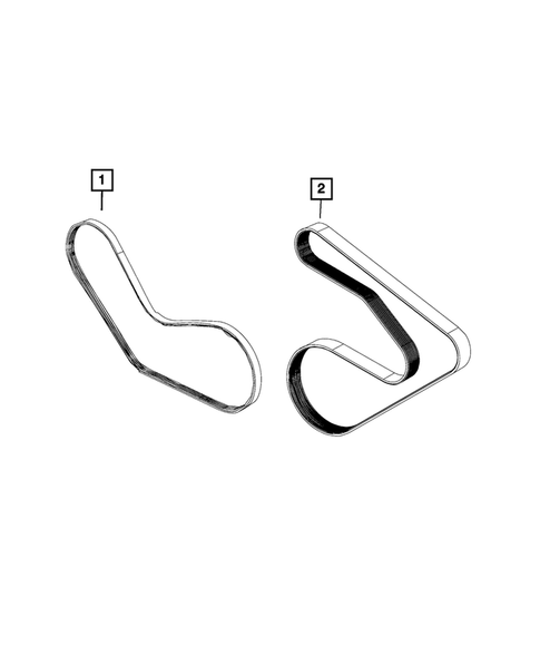 Drive Belts for 2019 Ram 1500 #0