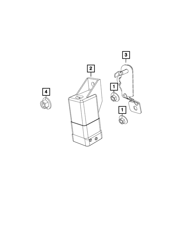 6507484AA - Electrical: Nut for Mopar Image image