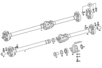 1074107401 - : Propeller Shaft for Mercedes-Benz: 560SL Image