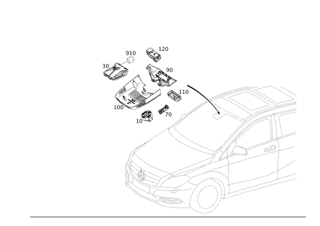 2469002403 - Electrical System: Control Unit for Mercedes-Benz Image image
