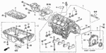 11000PGE810 - Engine: BLOCK ASSY., CYLINDER (DOT) for Acura Image