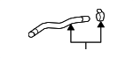 772130C090 - Fuel System: Connector Hose for Toyota: Sequoia Image
