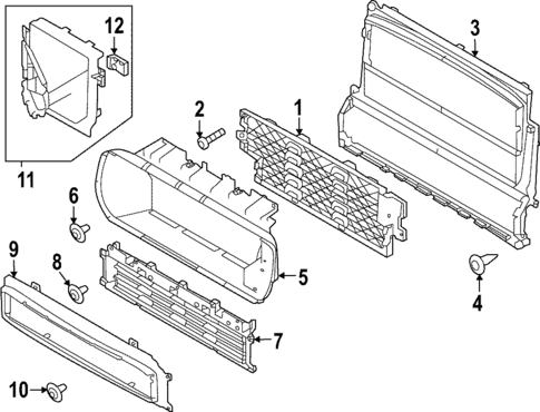 Air Deflector for 2021 Jaguar F-Pace #0