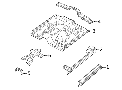 Rocker for 1998 Nissan Frontier #1