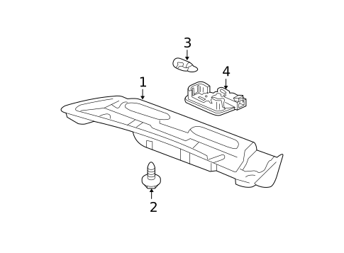 Interior Trim - Trunk for 2004 Acura TL #0