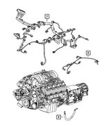 68136771AA - Electrical: Engine Wiring for Mopar Image