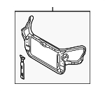 641101D000 - Body: Radiator Support for Kia Image