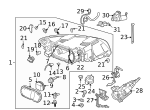 31283360 - : Composite Headlamp for Volvo: C30 Image