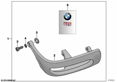 Safety Bar for 2001 BMW-Motorrad R 1150 GS #0
