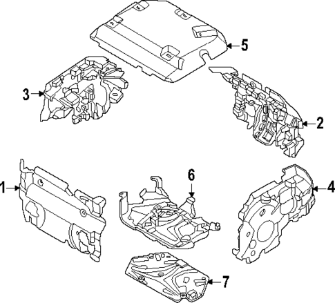 Heat Shields for 2023 BMW i7 #0