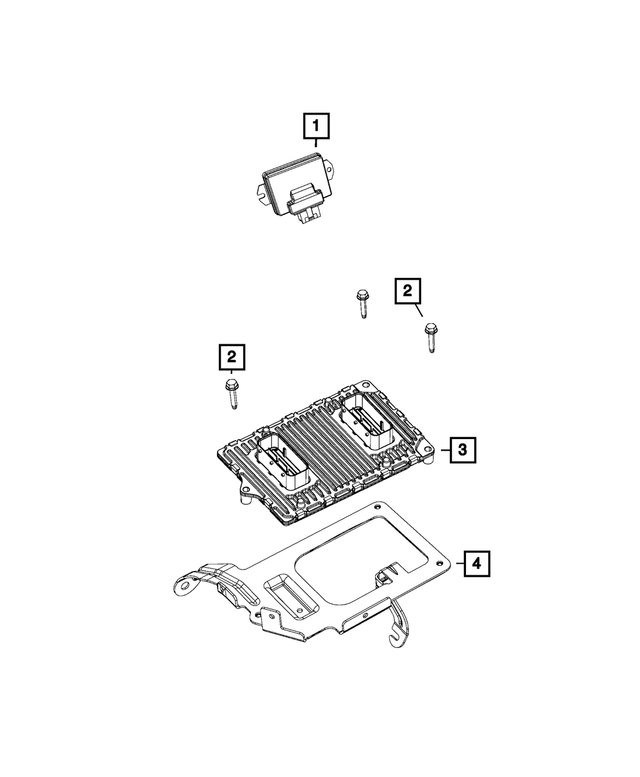 68259135AB - : Powertrain Control Module for Mopar Image