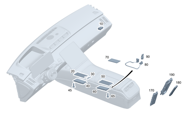 2239009237 - Electr. System: Control Unit for Mercedes-Benz Image image