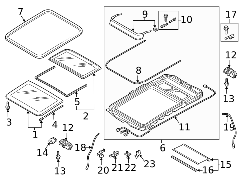 Sunroof for 2017 Audi A4 allroad #0