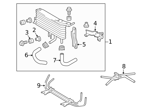 Hoses & Pipes for 2015 Toyota Tacoma #0
