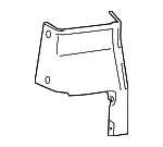 7JQ68JXWAA - Body: Lower Center Pillar Trim for Mopar Image