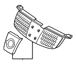 620706Z800 - : Grille Assembly for Nissan: Sentra Image