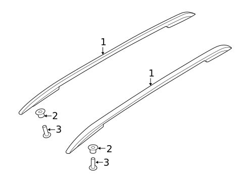 Luggage Carrier for 2021 Ford Edge #0