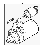 2Z911023LX - : Starter for Audi: R8 Image