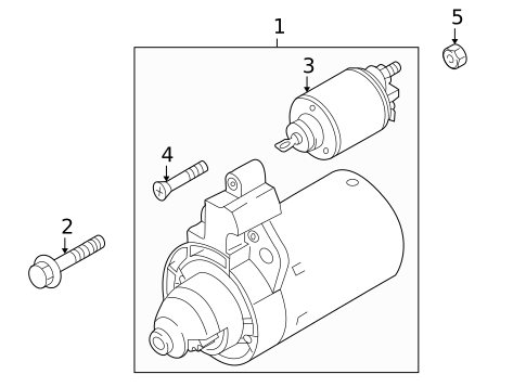 Starter for 2011 Audi R8 #0