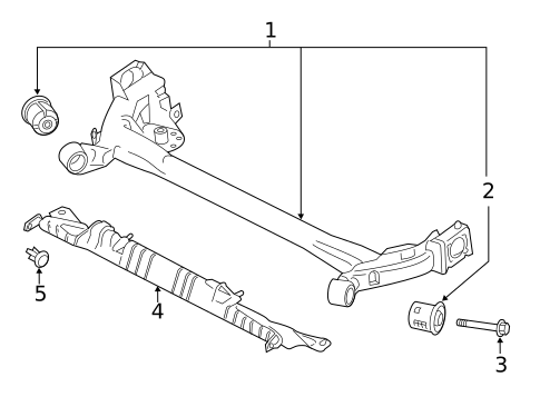 Rear Suspension for 2022 Kia Forte #3