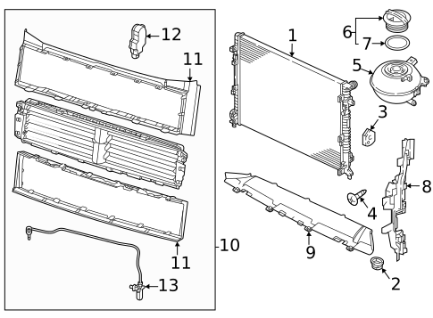 Radiator & Components for 2025 Volkswagen Taos #7