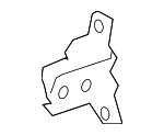 6873033021 - Body: Lower Hinge for Lexus: ES300, ES330, ES350, IS F, IS250, IS350, RX330, RX350, RX400h Image
