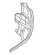 4B9809650C - Body: Tail Light Pocket for Audi: A6 Quattro, Allroad Quattro, S6 Image