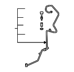 15187983 - HVAC: Evaporator Tube for Buick: Terraza | Chevrolet: Uplander | Pontiac: Montana | Saturn: Relay Image