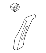 94012AE07AOB - Body: Center Pillar Trim for Subaru: Baja, Legacy, Outback Image
