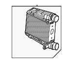 4N0145806J - : Cooler Core for Audi: A8 Quattro, S8 Image