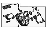 8705002D80 - HVAC: AC &amp; Heater Assembly for Toyota: Corolla Image