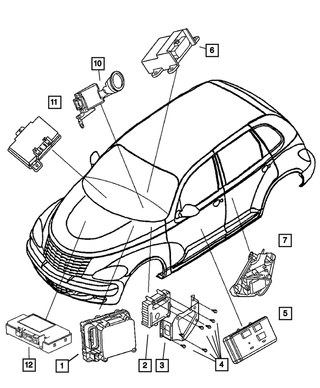 5114087AA - Electrical: Anti-lock Brake System Module for Mopar Image