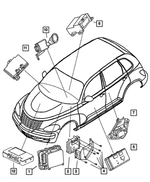 5114087AA - : Anti-lock Brake System Module for Mopar Image