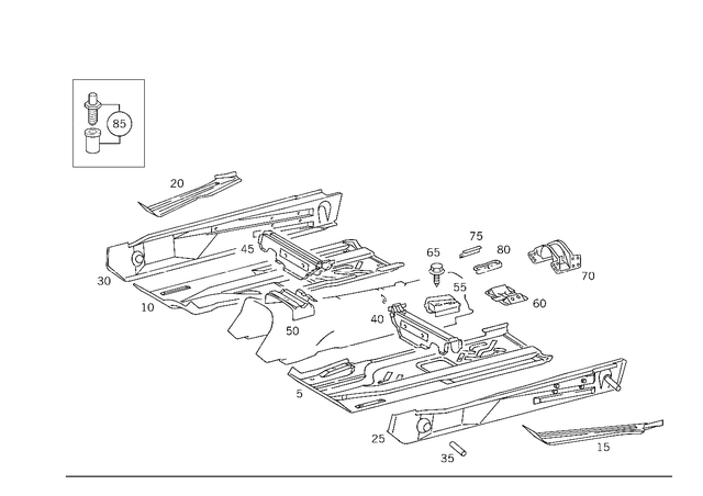 1296160367 - Substructure: Floor for Mercedes-Benz Image image
