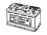 61217555719 - Electrical: Battery for BMW Image