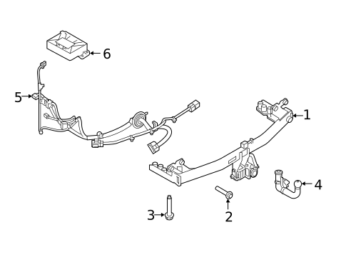 Trailer Hitch Components for 2021 Jaguar E-Pace #0