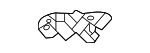 83255T20A01 - Body: Pad for Honda Image