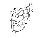 86585CV000 - Body: Auto Park Sensor Retainer for Kia Image