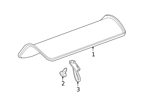 Interior Trim - Trunk for 2008 Chevrolet Malibu #0