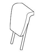864806FU0A - : 2014-2020 Nissan Rogue - Headrest for Nissan: Rogue Image