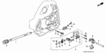 24316PS1000 - Transmission - Manual: BOOT, SHIFT ROD for Acura Image